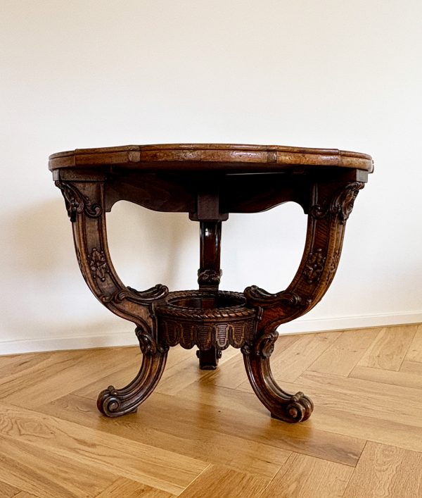 19th-century circular occasional table - France or Italy - Image 4