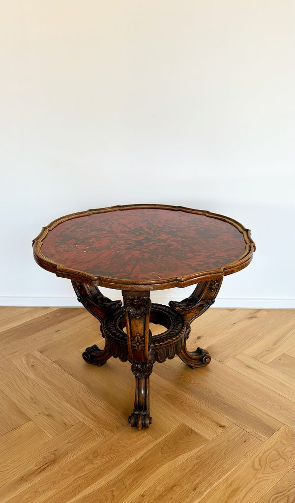 19th-century circular occasional table - France or Italy - Image 2